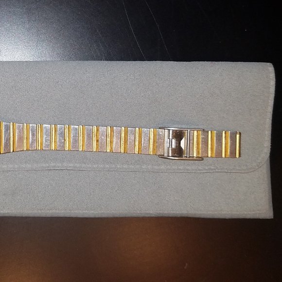 Stainless Steel & Gold Vintage Watch main image 5